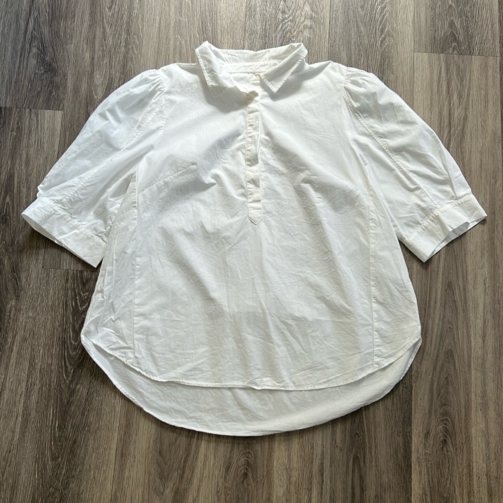 Maeve White Blouse